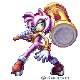 Amy Rose (Sonic (Series)) Rule 34 Image