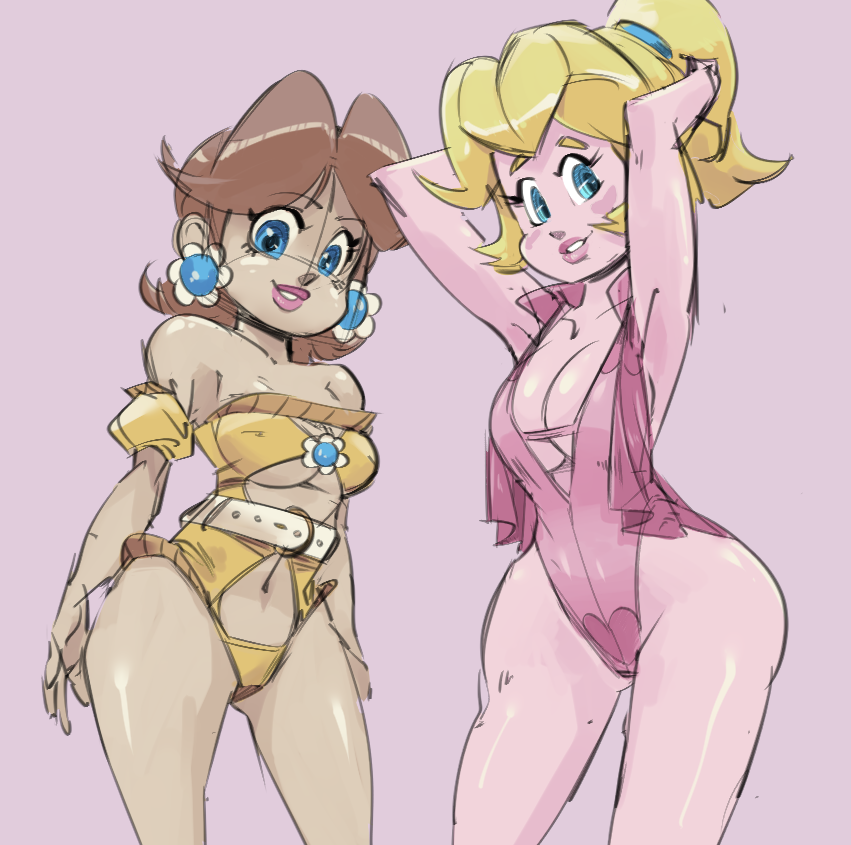 Princess Daisy (Mario (Series)) Rule 34 Image