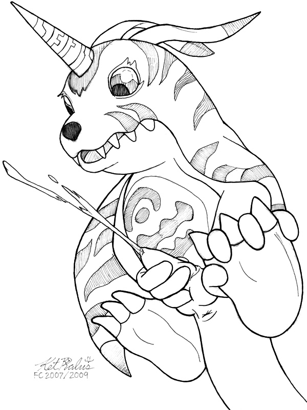 Gabumon (Digimon) Rule 34 Image