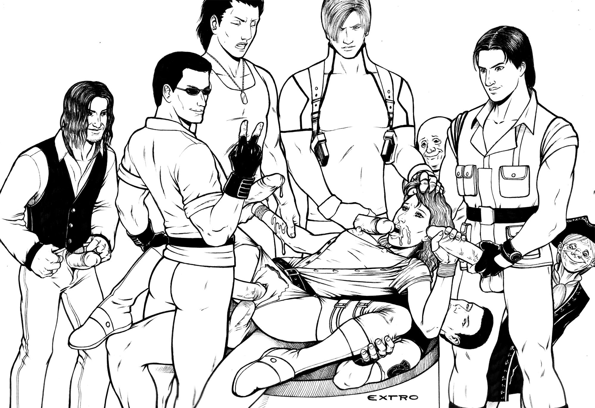 Albert Wesker (Capcom) Rule 34 Image