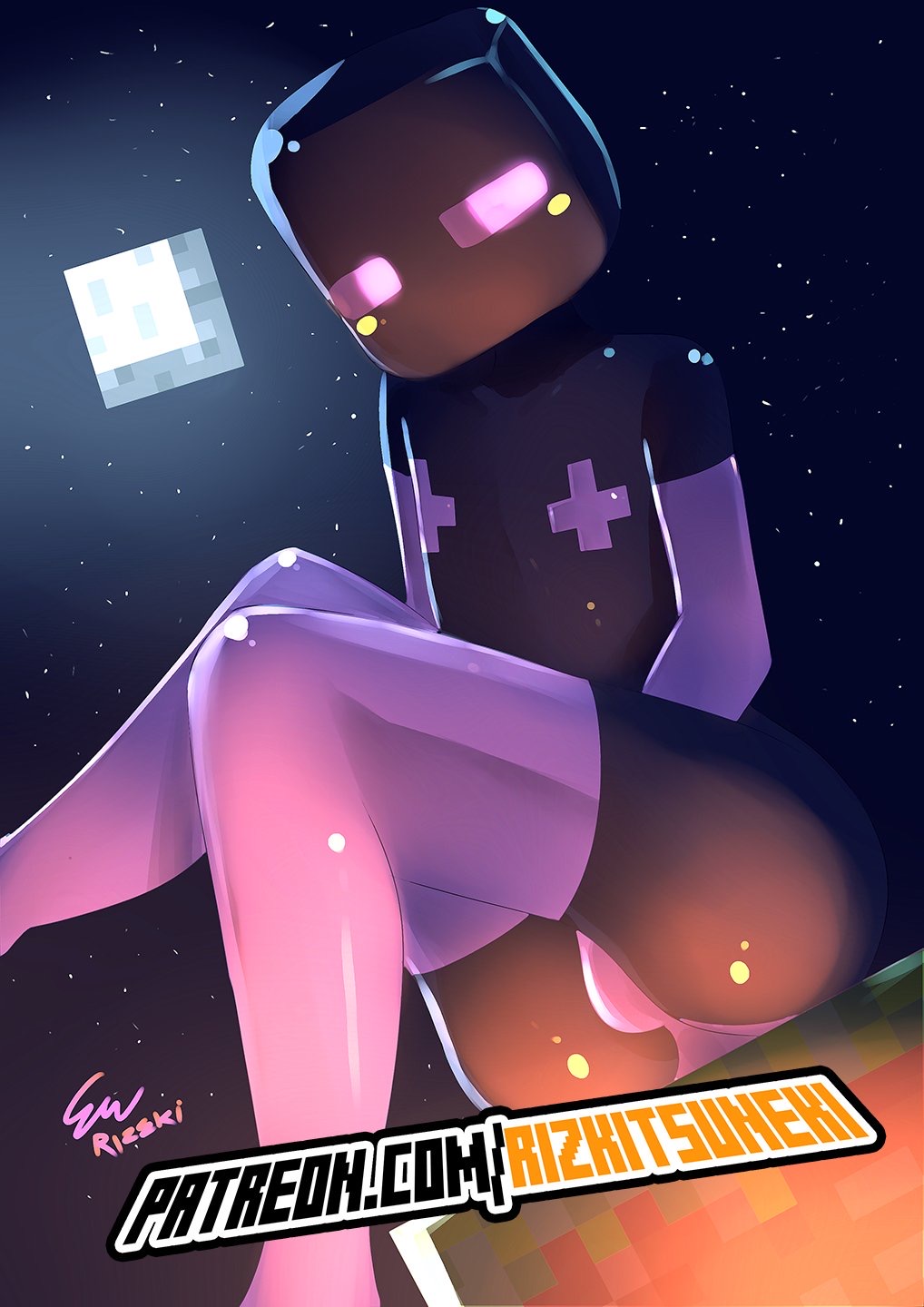 Enderman (Minecraft) Rule 34 Image