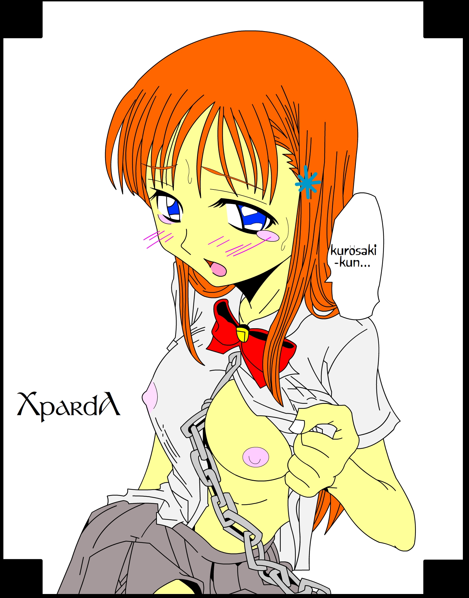 Inoue Orihime (Bleach) Rule 34 Image