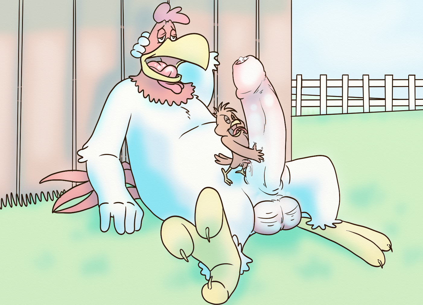 Foghorn Leghorn (Looney Tunes) Rule 34 Image