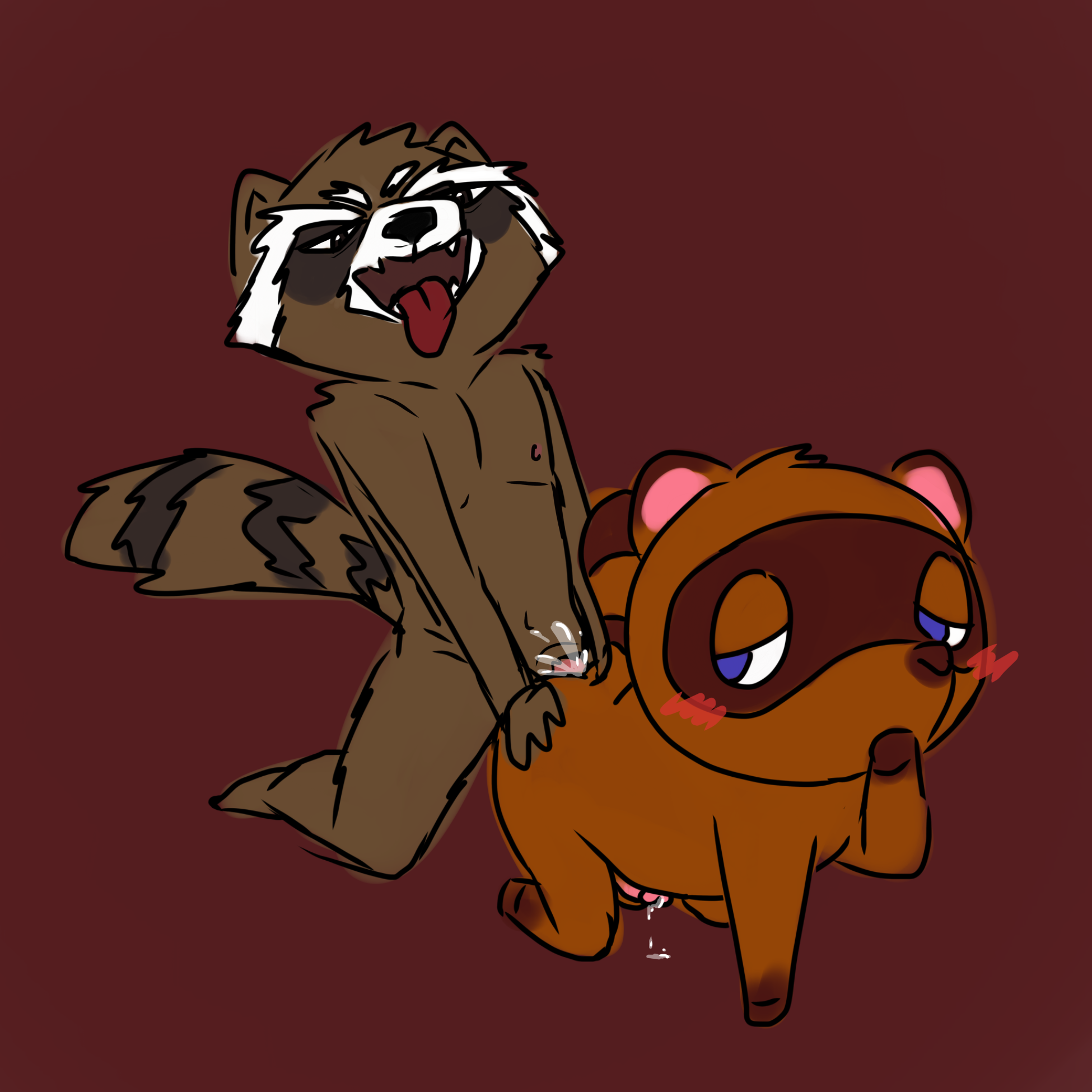 Rocket Raccoon (Animal Crossing) Rule 34 Image