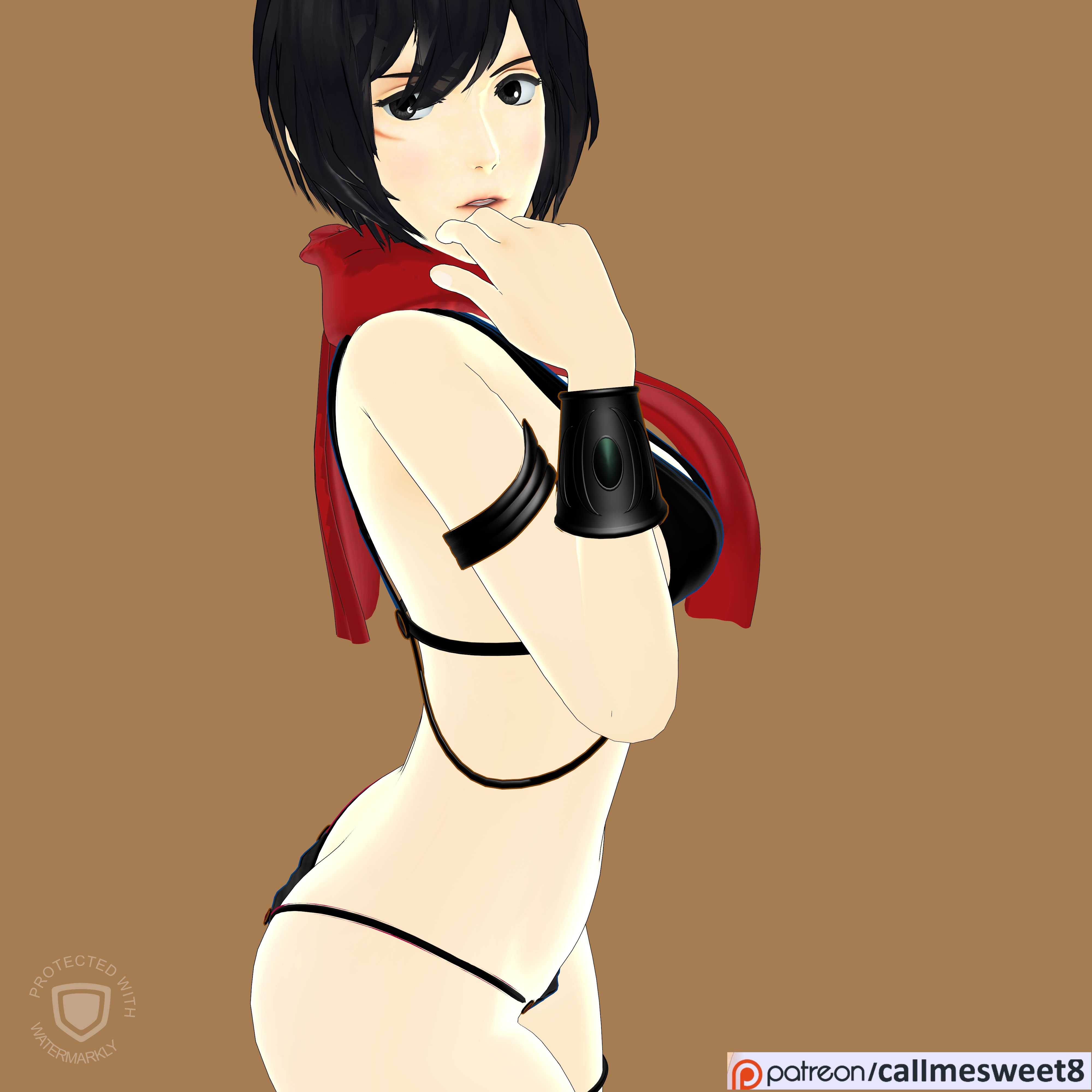 Mikasa Ackerman (Attack On Titan) Rule 34 Image