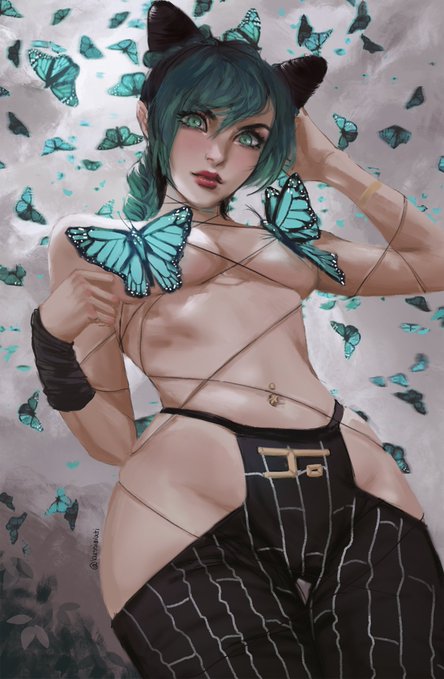 Jolyne Kujo (Jojo'S Bizarre Adventure) Rule 34 Image