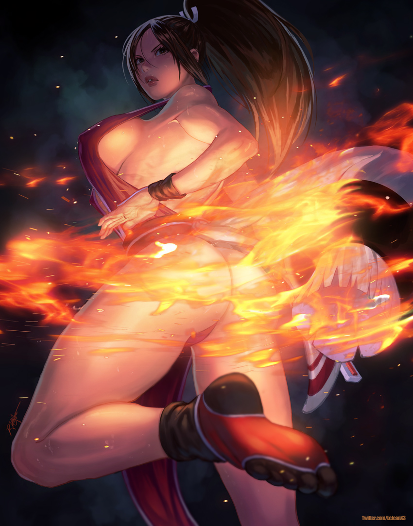 Mai Shiranui (Fatal Fury) Rule 34 Image
