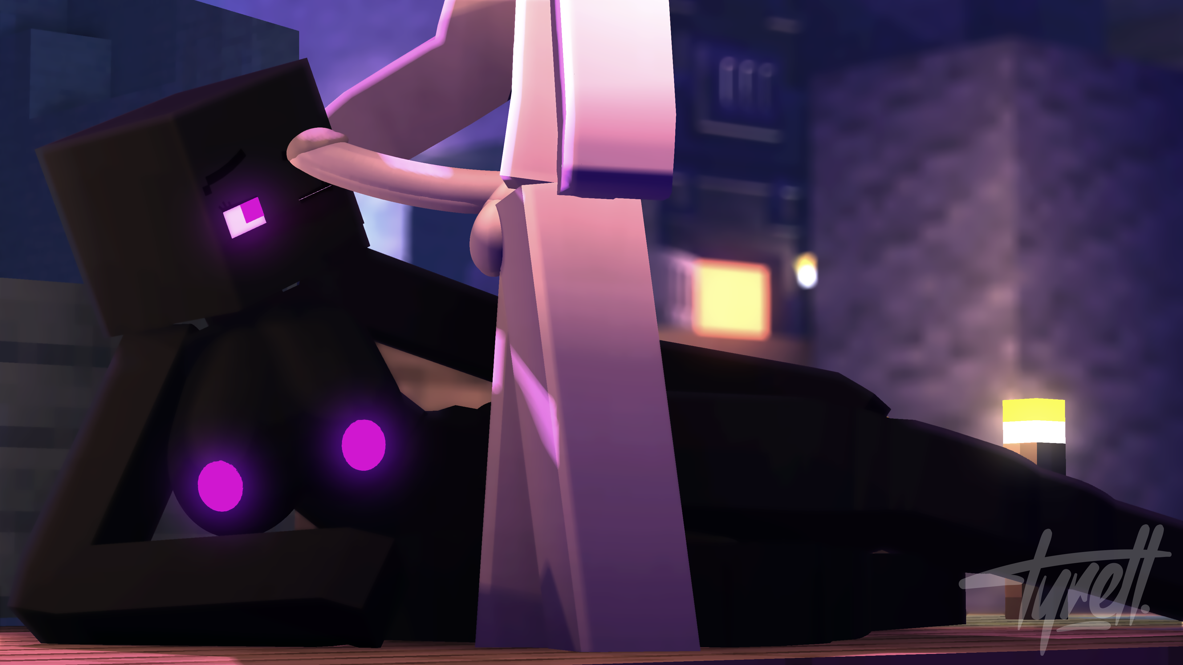 Enderman (Minecraft) Rule 34 Image