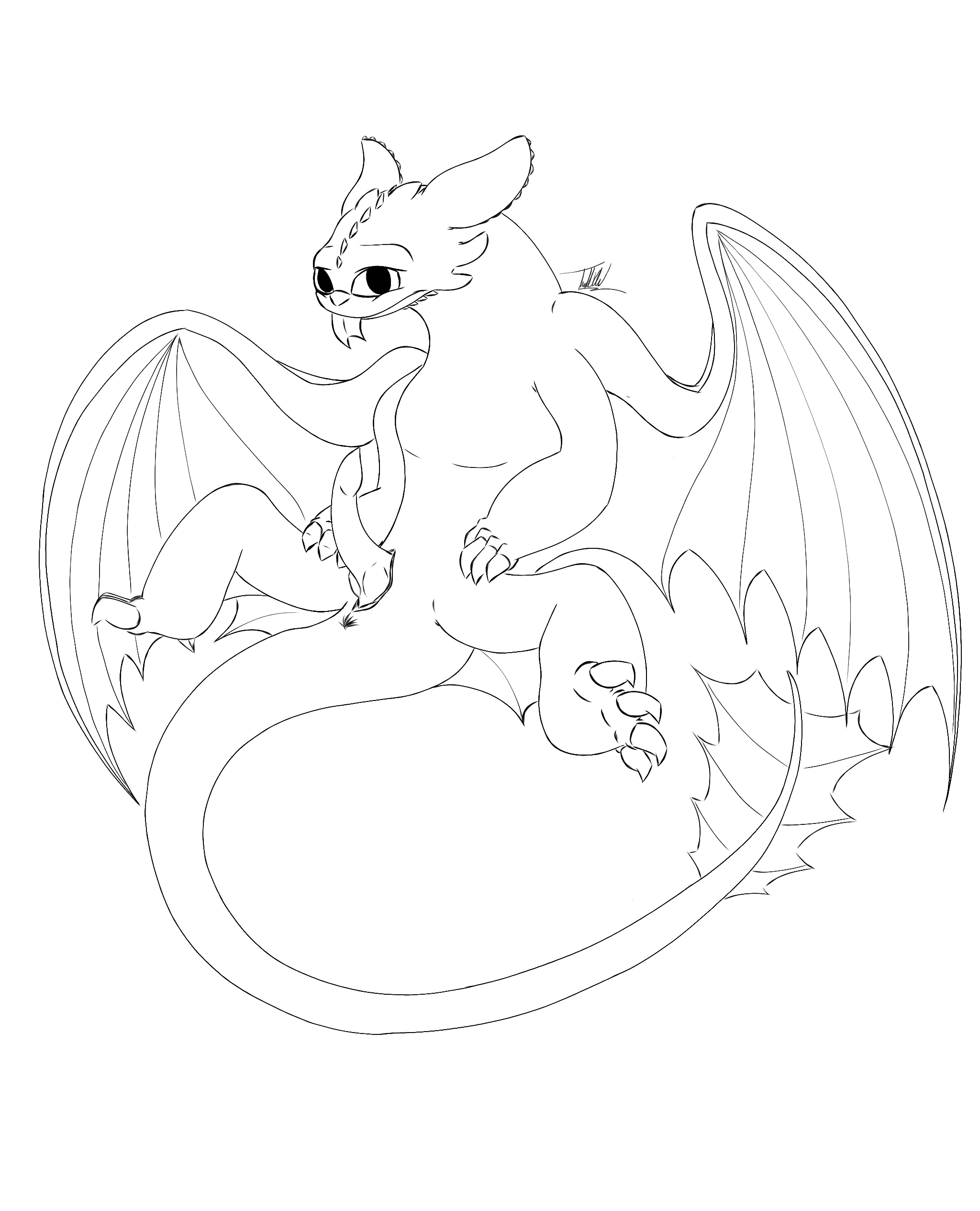Toothless (Dreamworks) Rule 34 Image