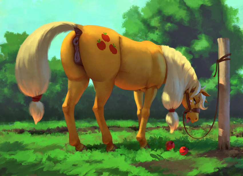 Applejack (Mlp) Rule 34 Image