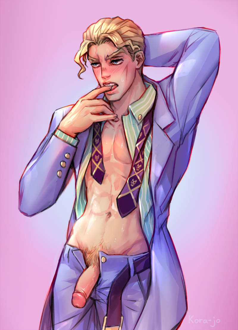 Yoshikage Kira (Diamond Is Unbreakable) Rule 34 Image