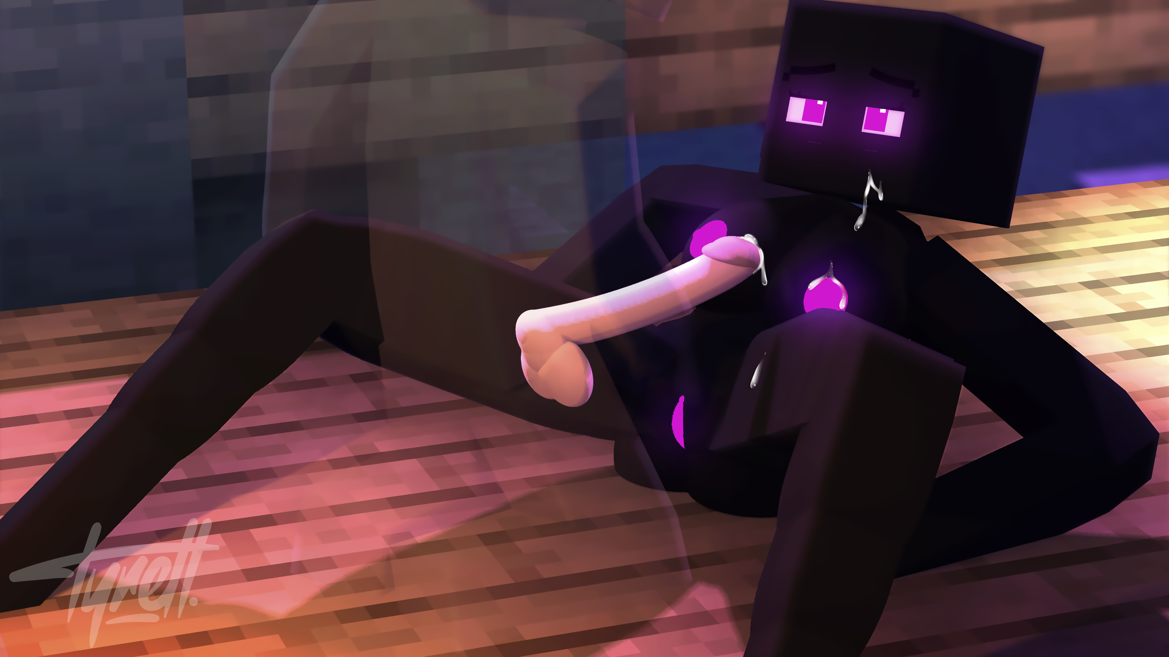 Enderman (Minecraft) Rule 34 Image