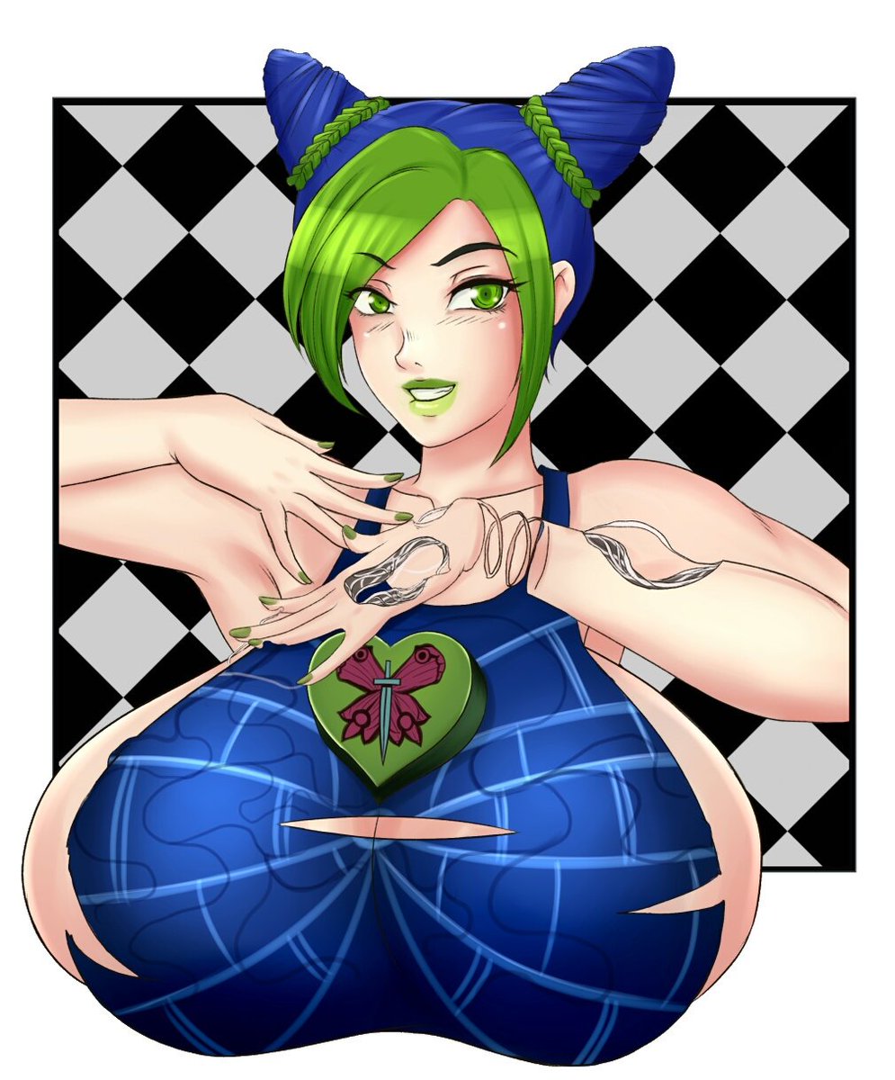 Jolyne Kujo (Jojo'S Bizarre Adventure) Rule 34 Image