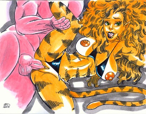 Tigra (Avengers) Rule 34 Image