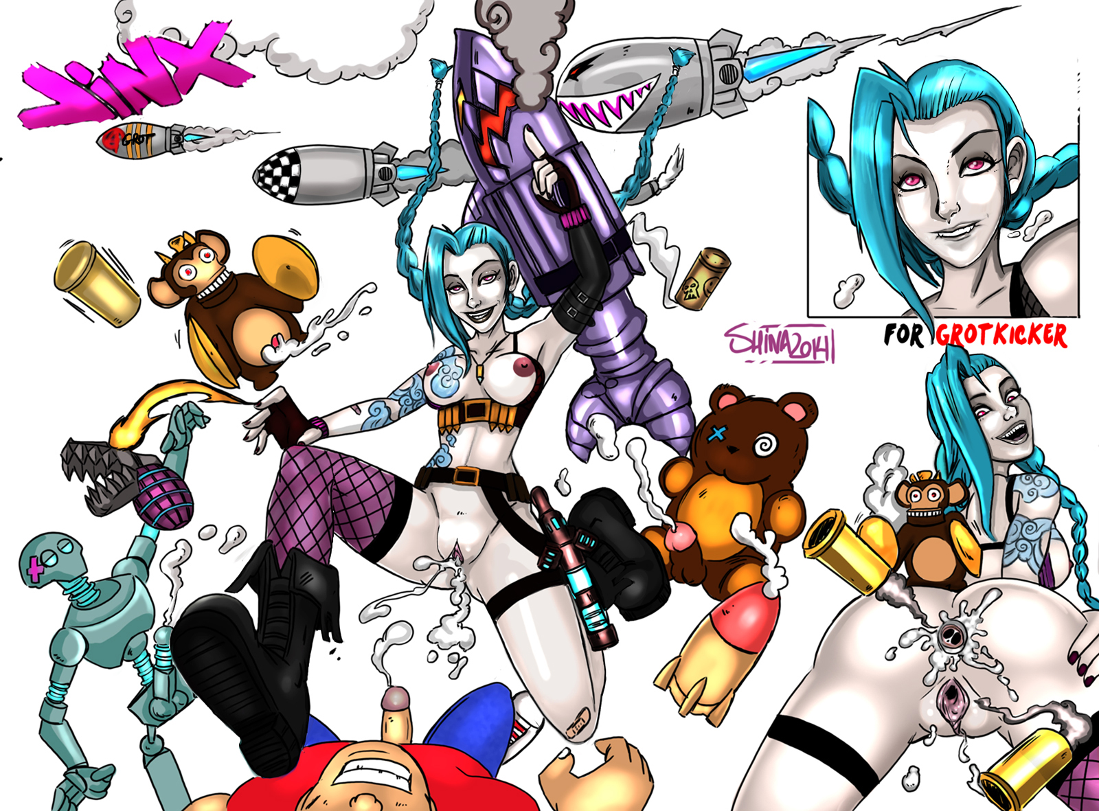Jinx (League Of Legends) Rule 34 Image