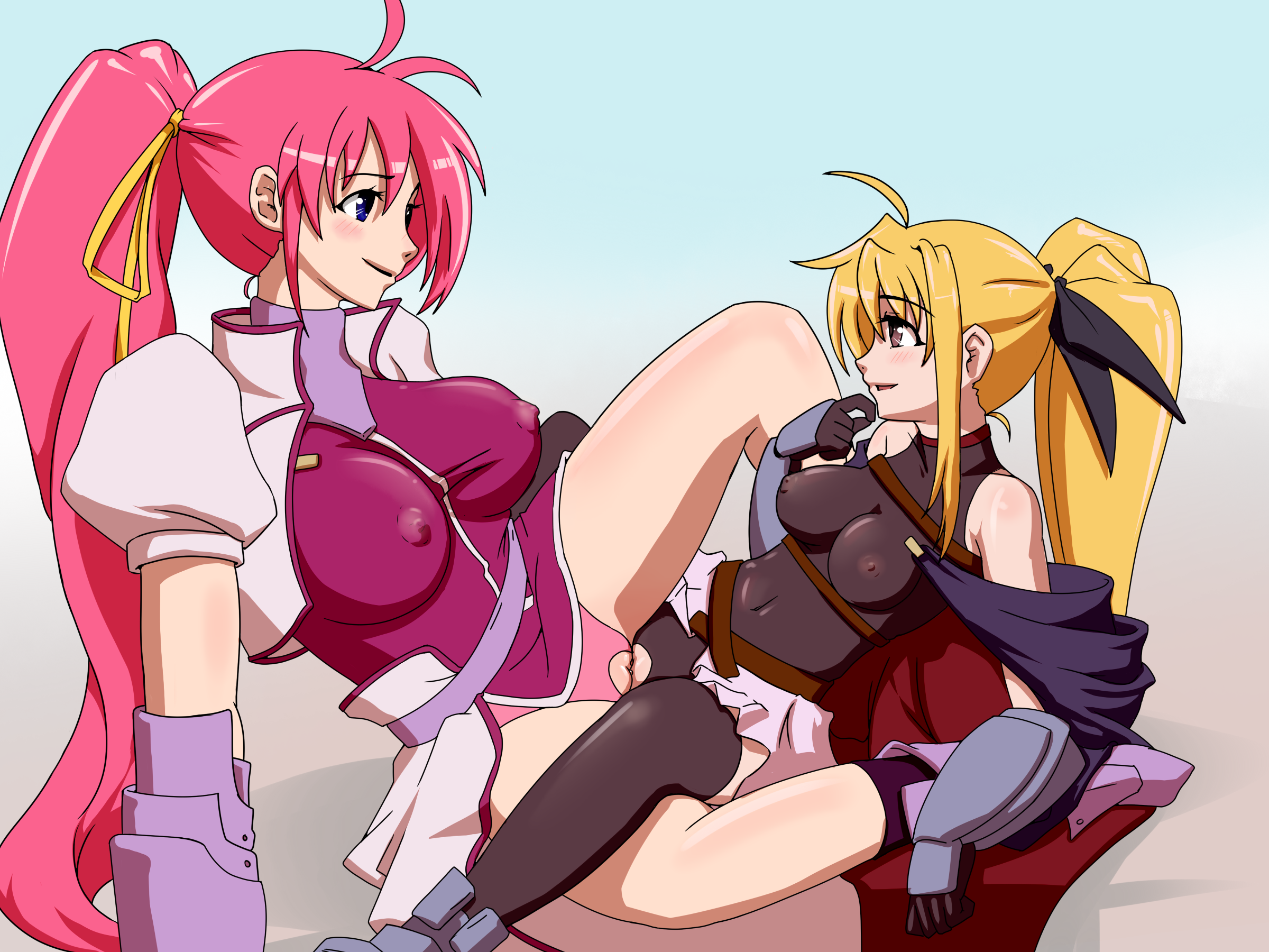 Fate Testarossa (Lyrical Nanoha) Rule 34 Image