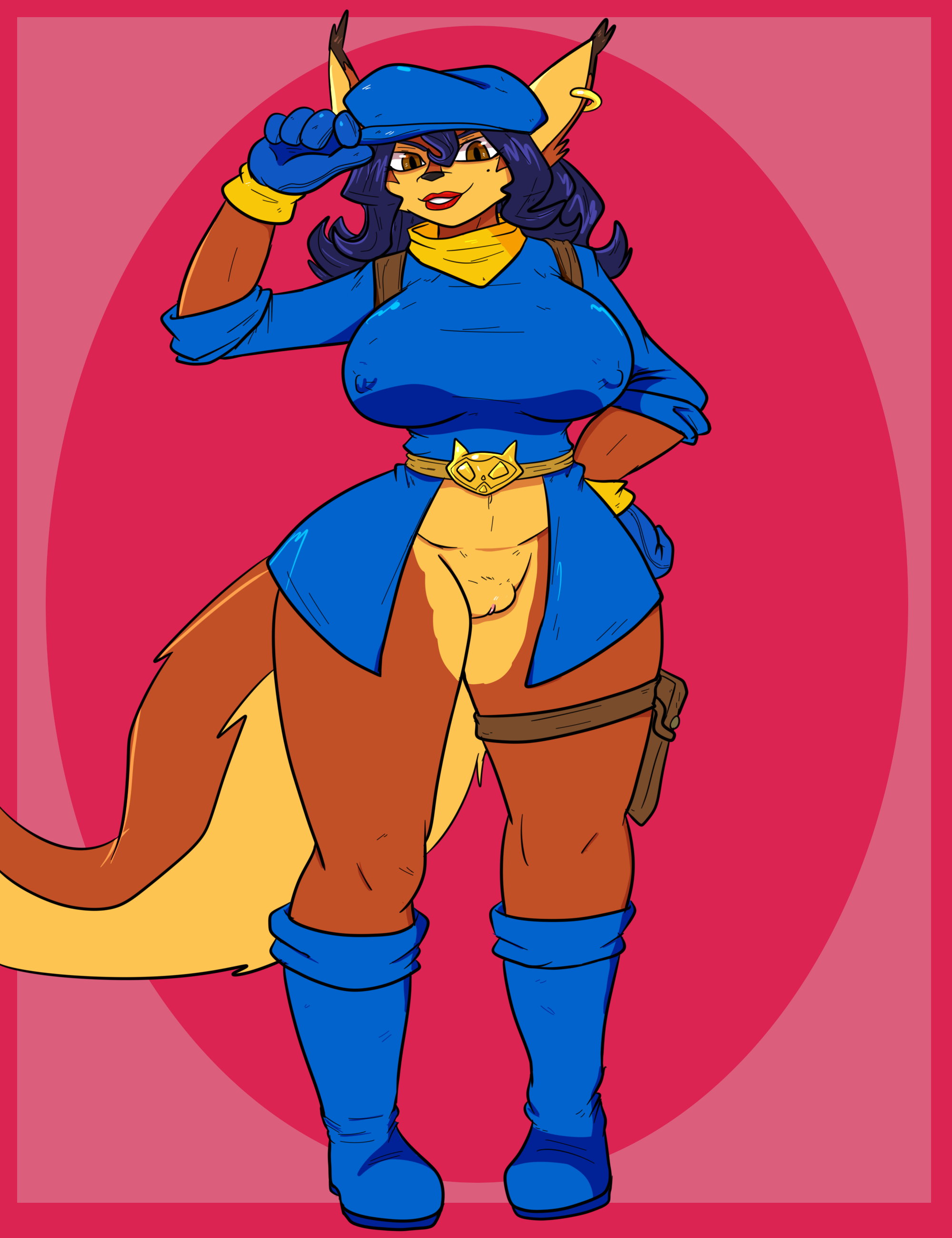 Carmelita Fox (Sly Cooper (Series)) Rule 34 Image
