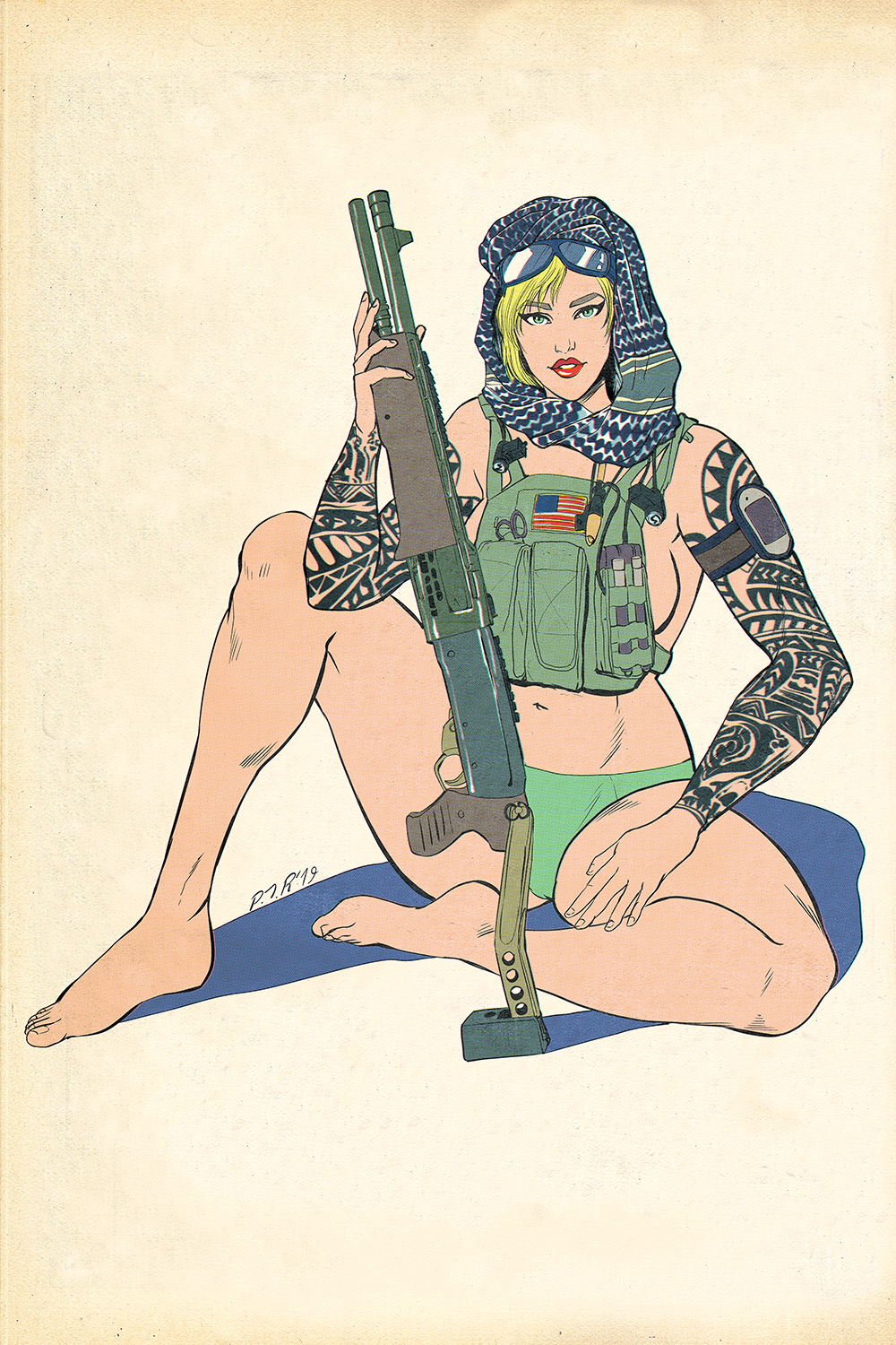 Retro Artstyle (Western) Rule 34 Image