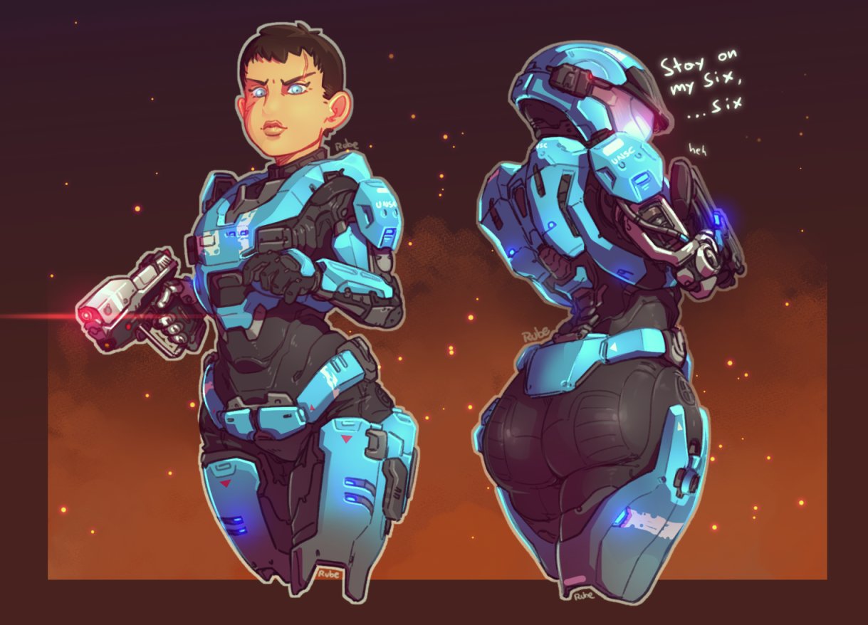 Catherine-B320 (Halo (Series)) Rule 34 Image