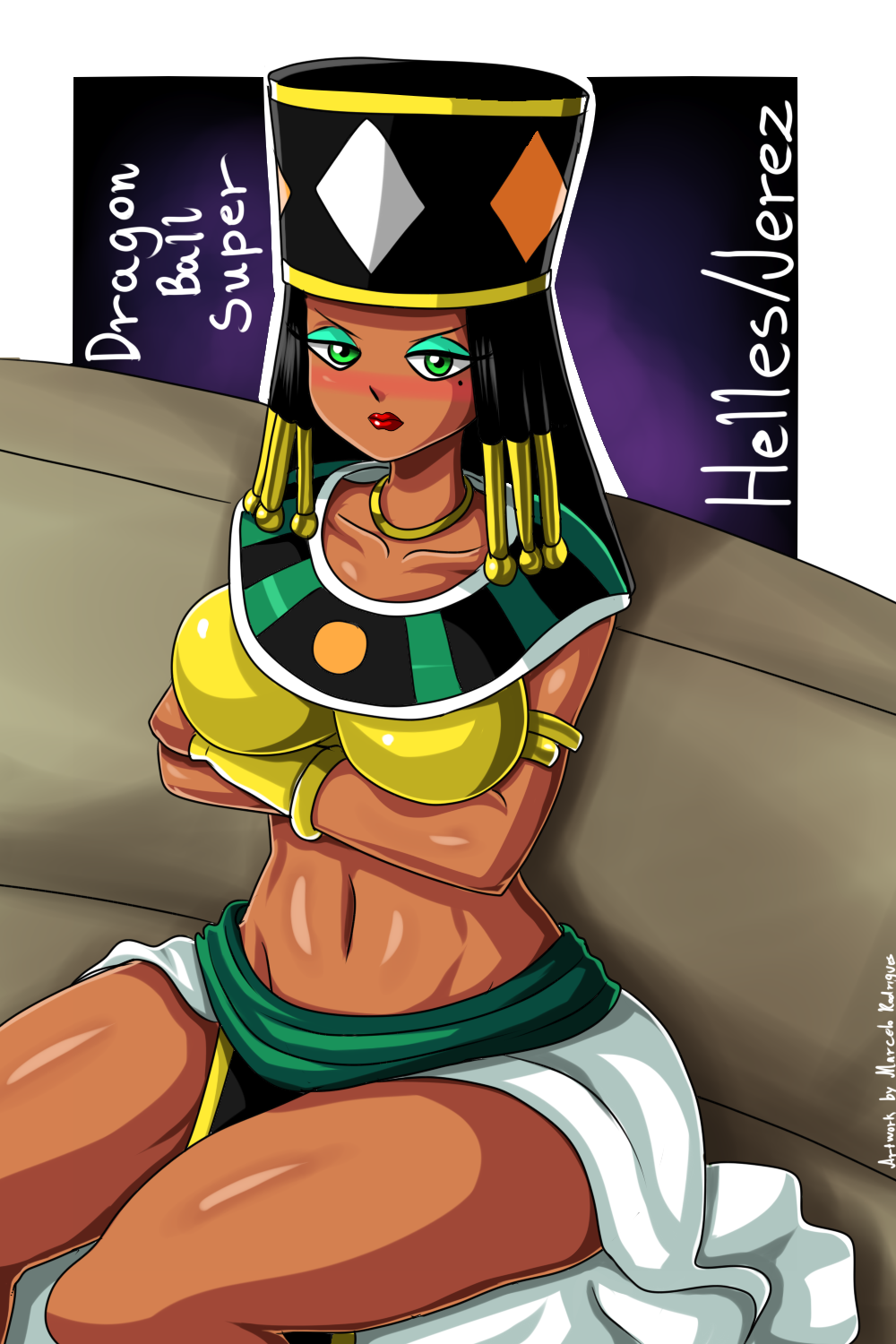 Helles (Dragon Ball) Rule 34 Image