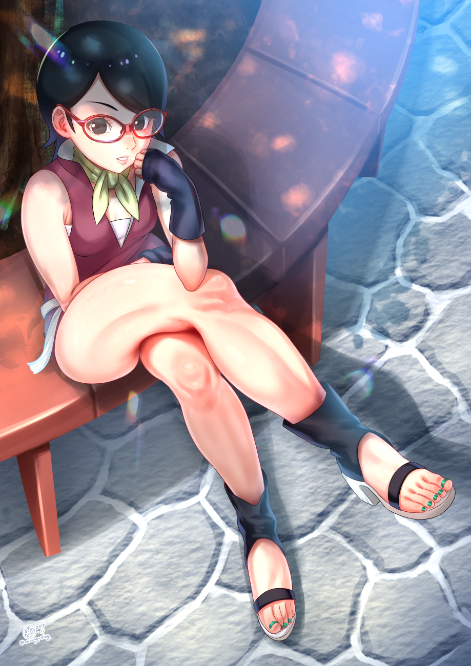 Sarada Uchiha (Boruto: Naruto Next Generations) Rule 34 Image