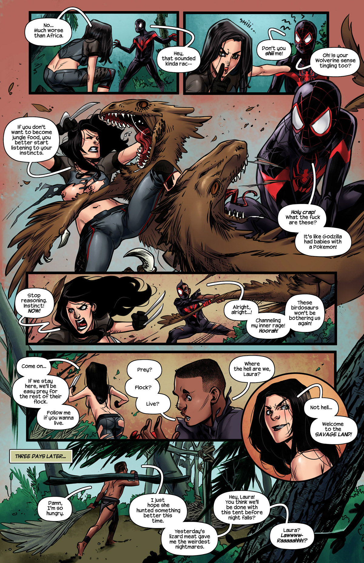 Laura Kinney (Marvel) Rule 34 Image