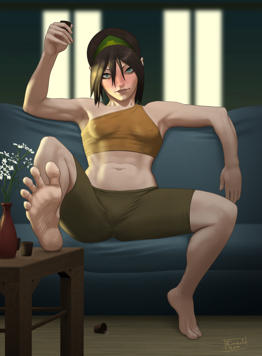 Toph Bei Fong (Avatar The Last Airbender) Rule 34 Image