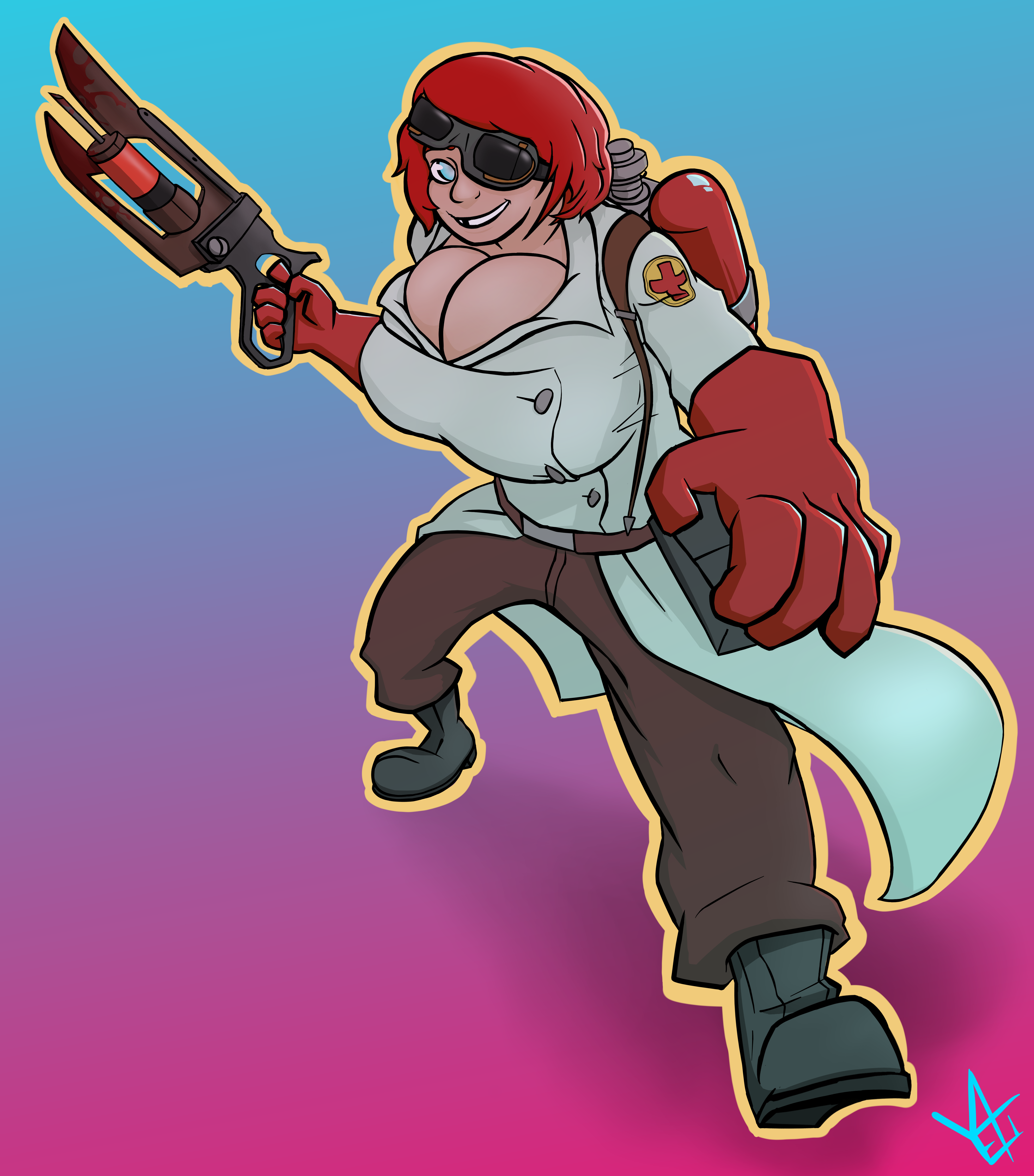 Femmedic (Original) Rule 34 Image