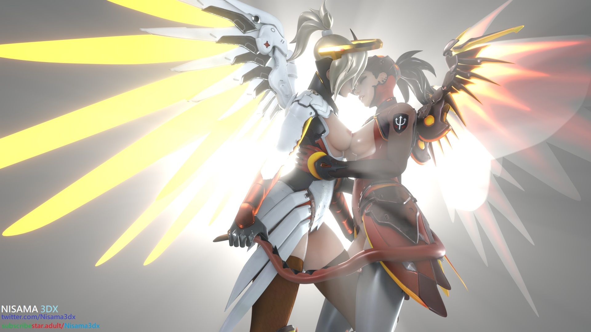 Devil Mercy (Overwatch) Rule 34 Image