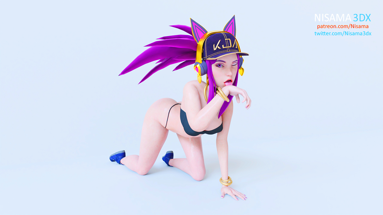 Akali (K/Da Series) Rule 34 Image