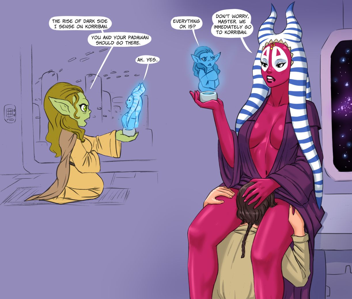 Shaak Ti (Attack Of The Clones) Rule 34 Image