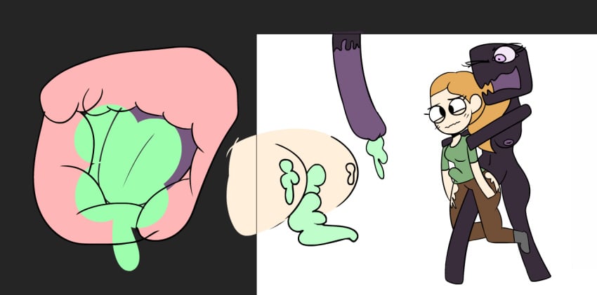 Alex (Minecraft) Rule 34 Image
