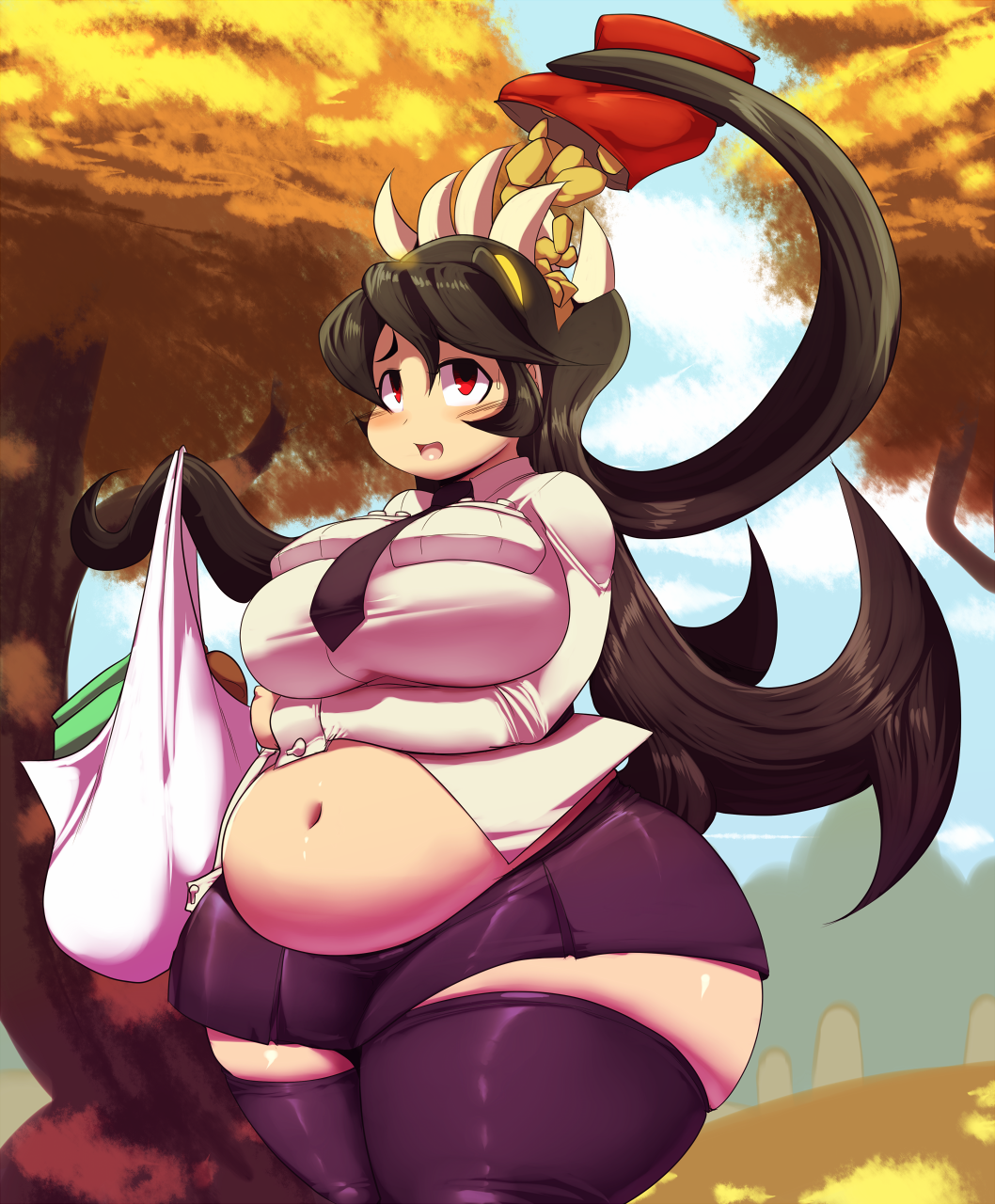 Filia (Skullgirls) Rule 34 Image