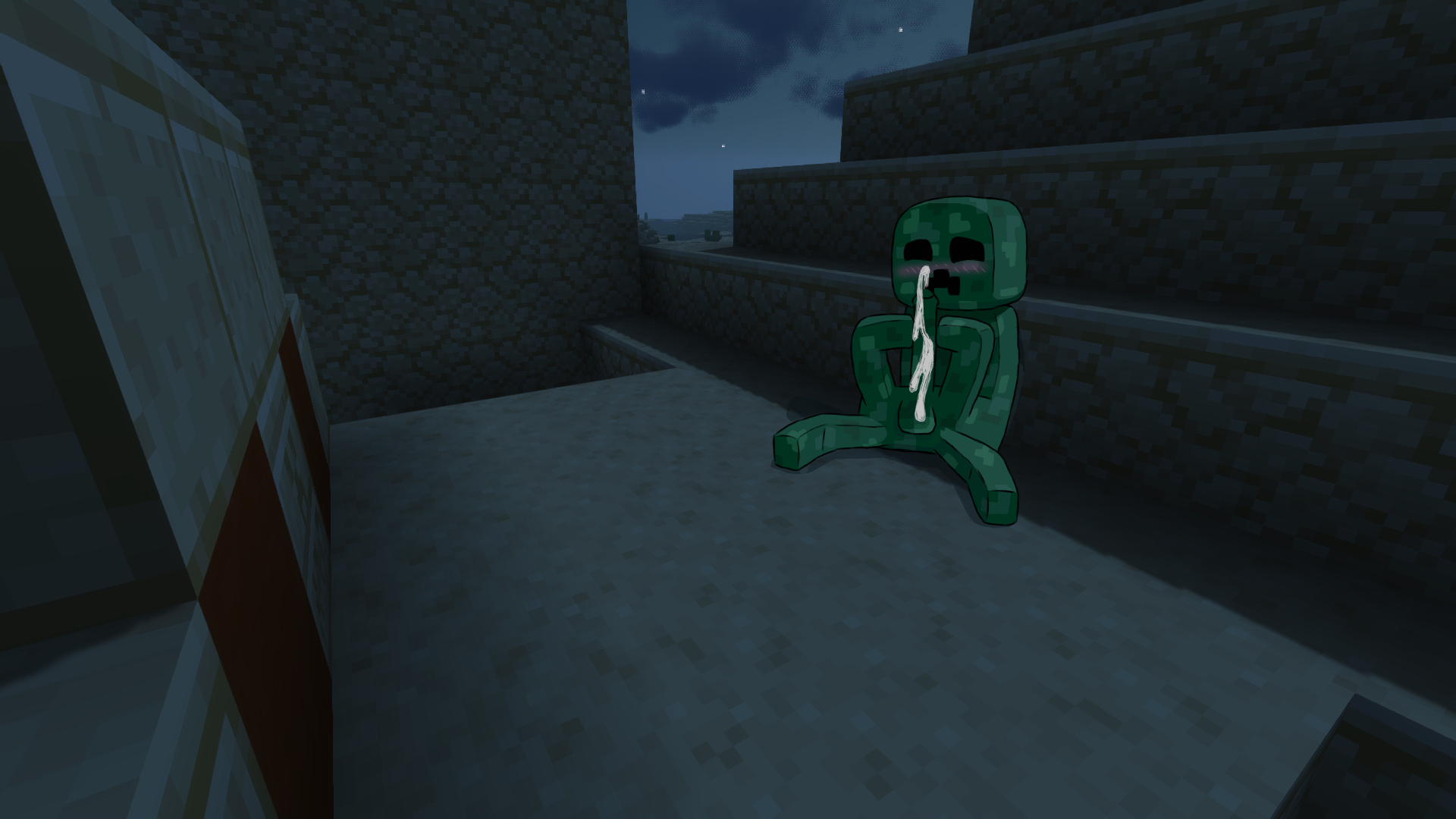 Creeper (Minecraft) Rule 34 Image