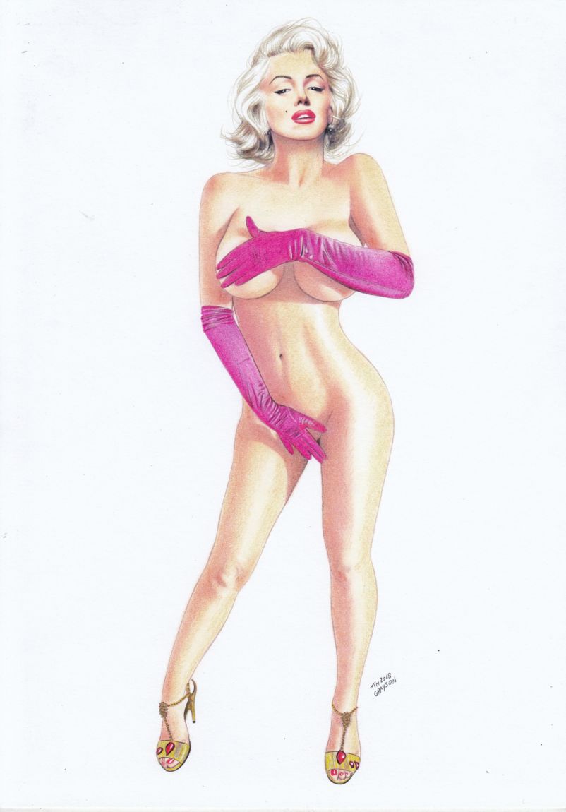 Marilyn Monroe Rule 34 Image