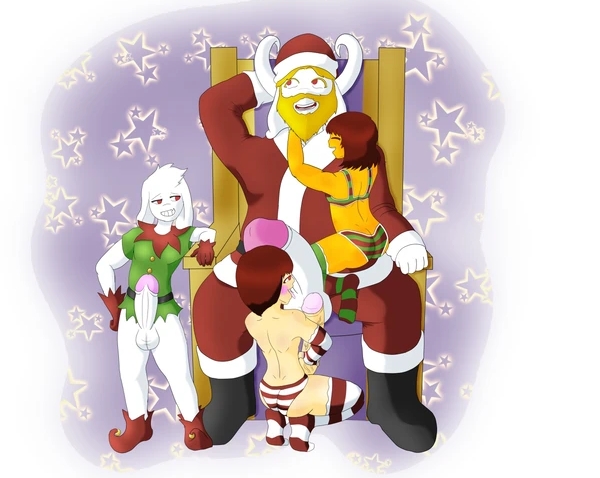 Asgore Dreemurr (Christmas) Rule 34 Image