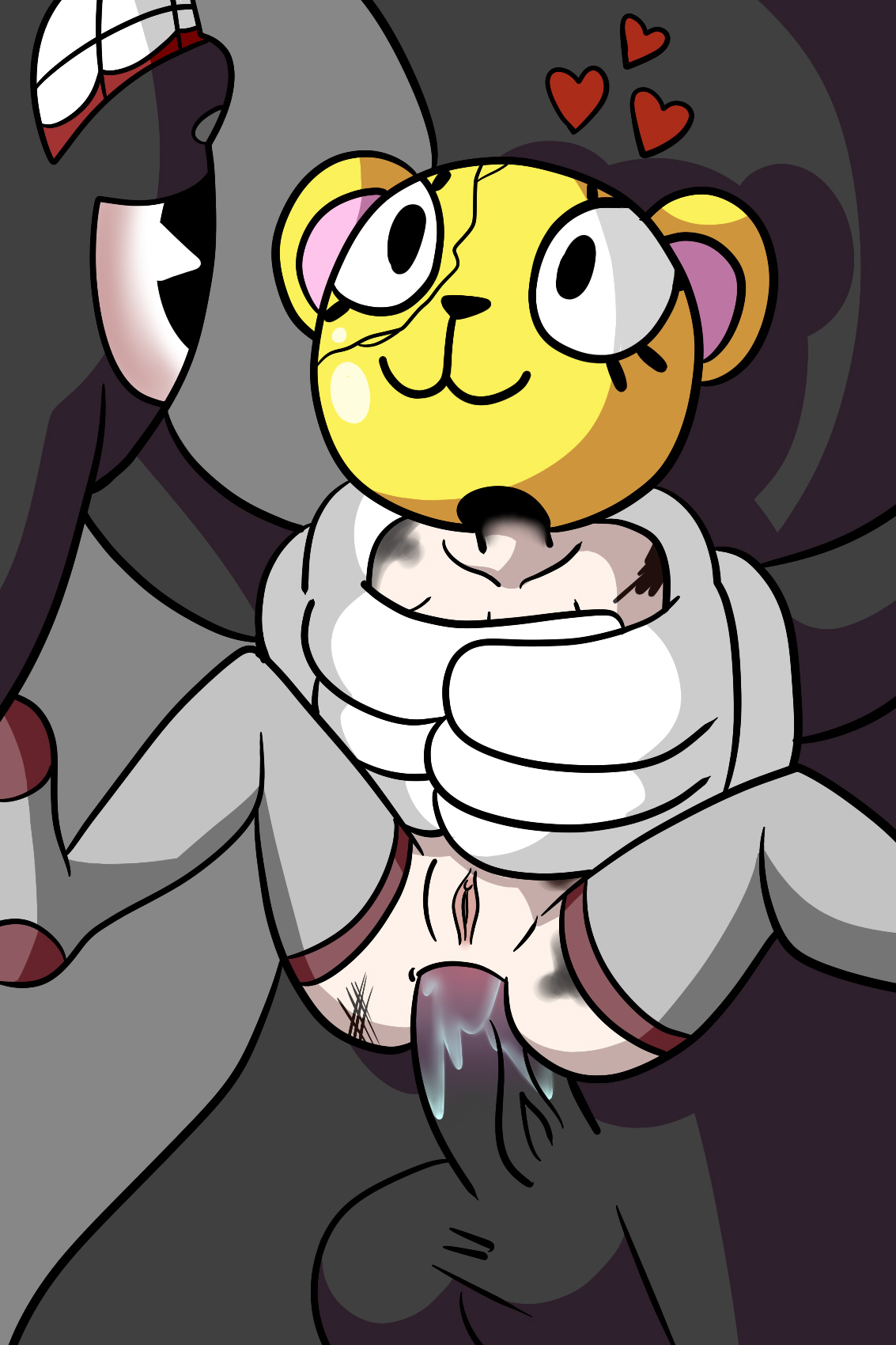Cartoon Cat (Trevor Henderson) Rule 34 Image
