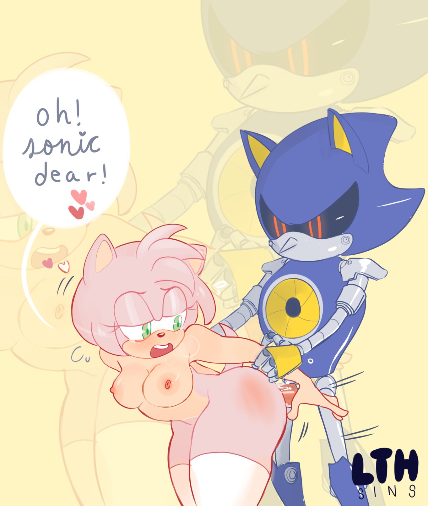 Amy Rose (Sonic (Series)) Rule 34 Image