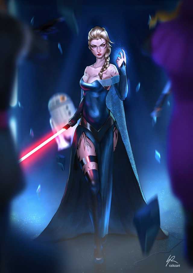 Elsa (Frozen) Rule 34 Image