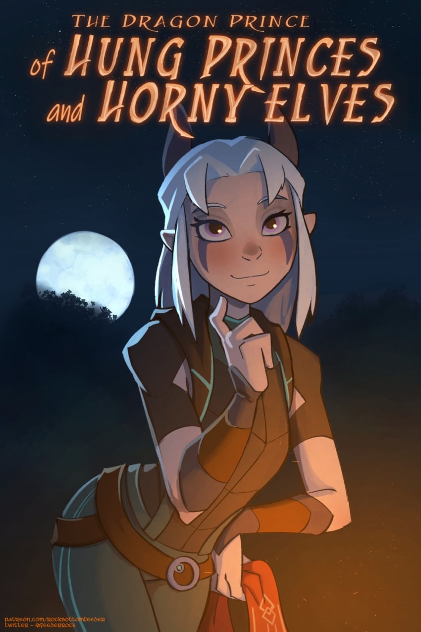 Moonshadow Elf (The Dragon Prince) Rule 34 Image