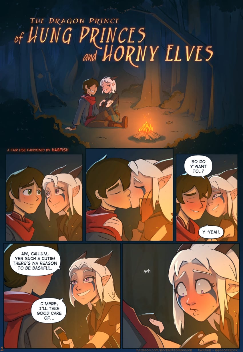 Callum (The Dragon Prince) Rule 34 Image