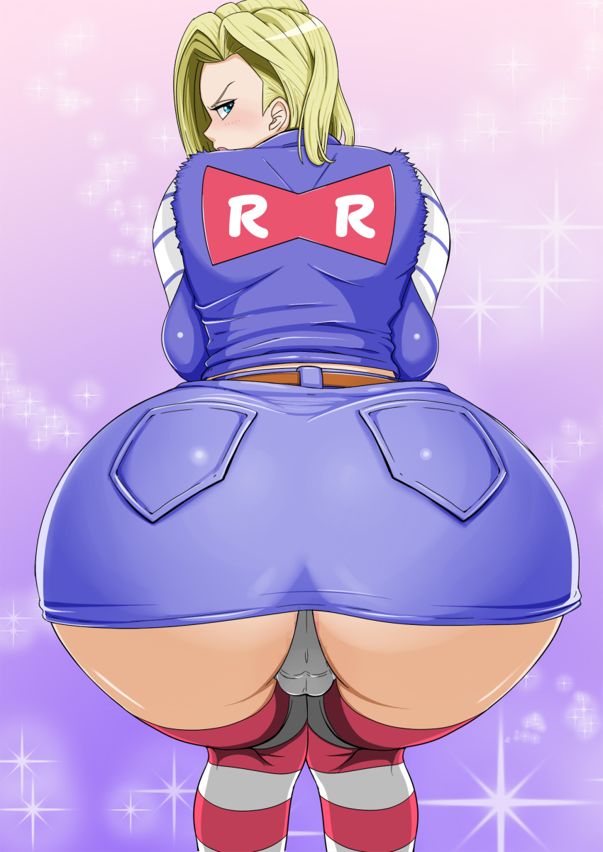 Android 18 (Dragon Ball) Rule 34 Image