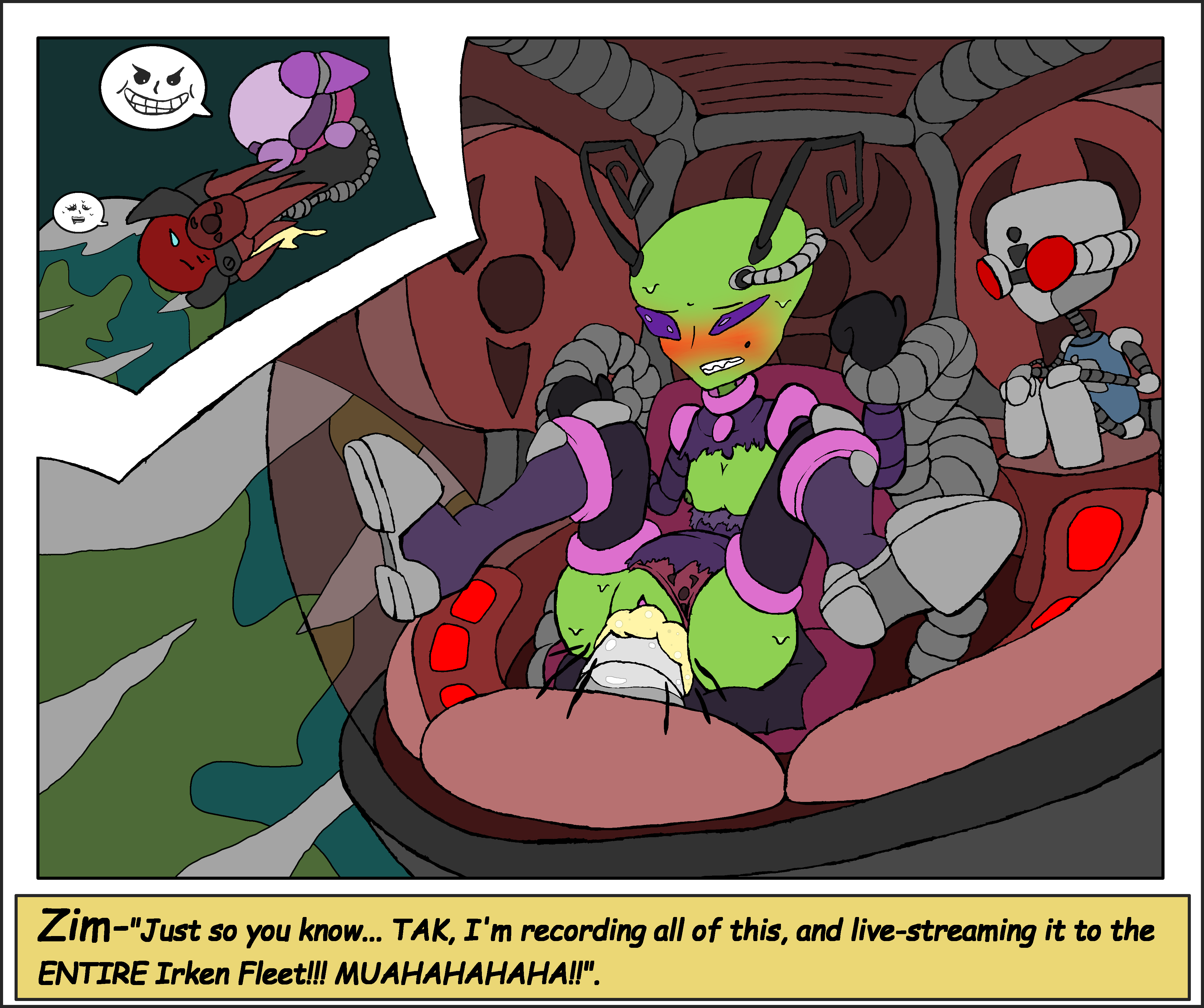 Tak (Invader Zim) Rule 34 Image