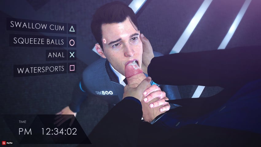 Connor (Detroit: Become Human) Rule 34 Image