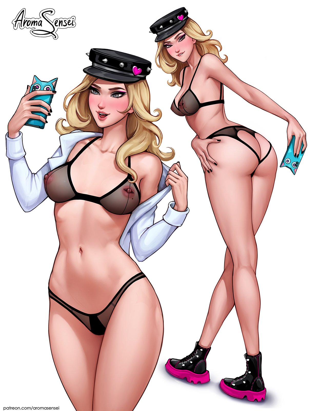 Aroma Sensei (Oc) Rule 34 Image