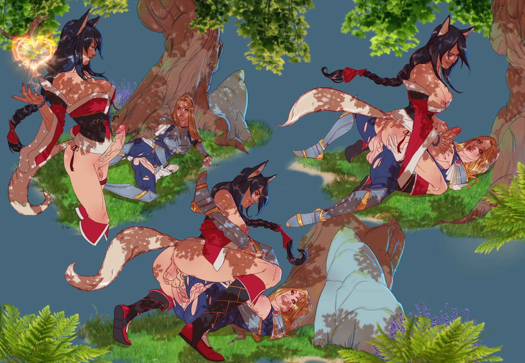 Ahri (League Of Legends) Rule 34 Image