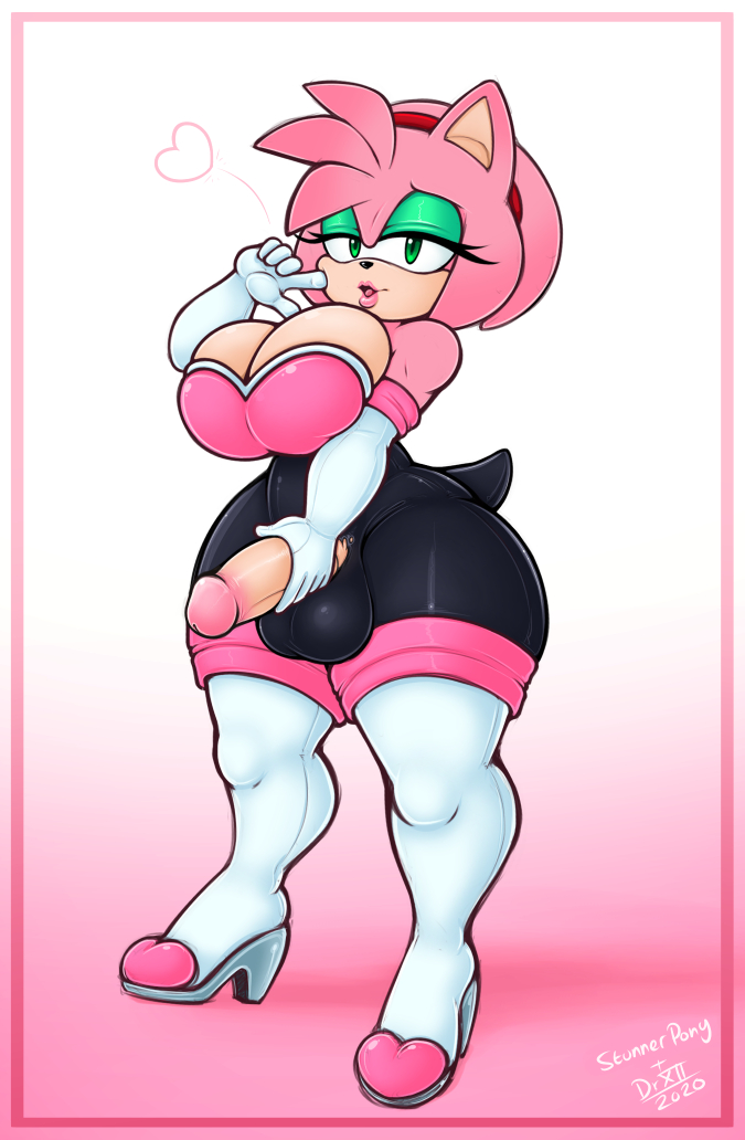 Amy Rose (Sega) Rule 34 Image