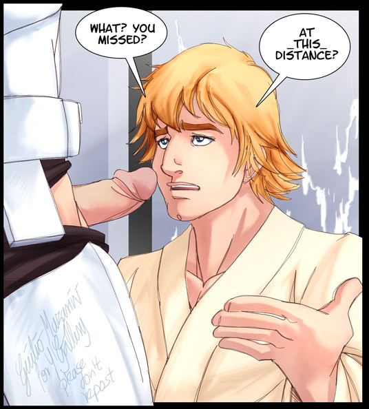 Luke Skywalker (Star Wars) Rule 34 Image