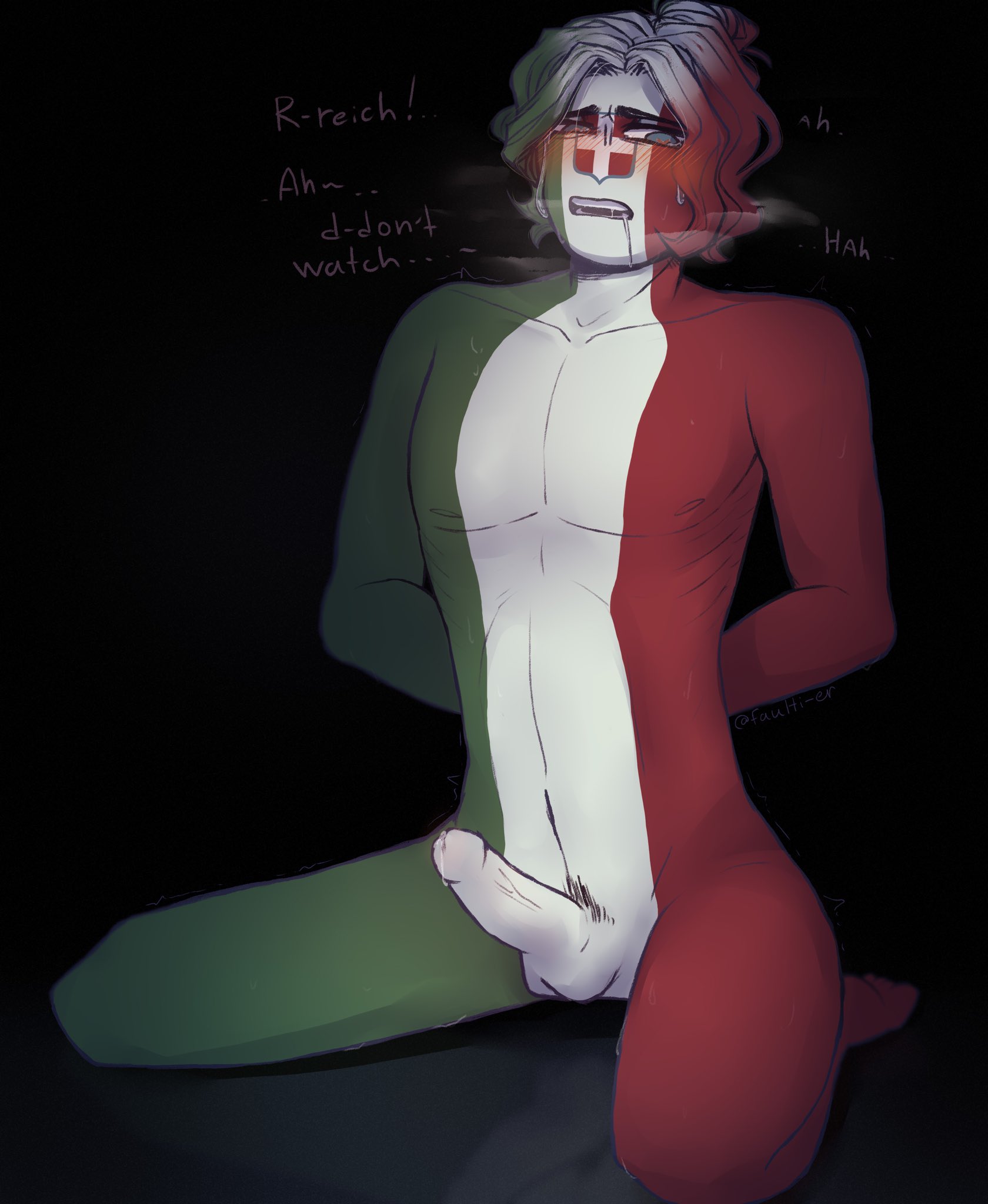 Fascist Italy (Countryhumans) Rule 34 Image
