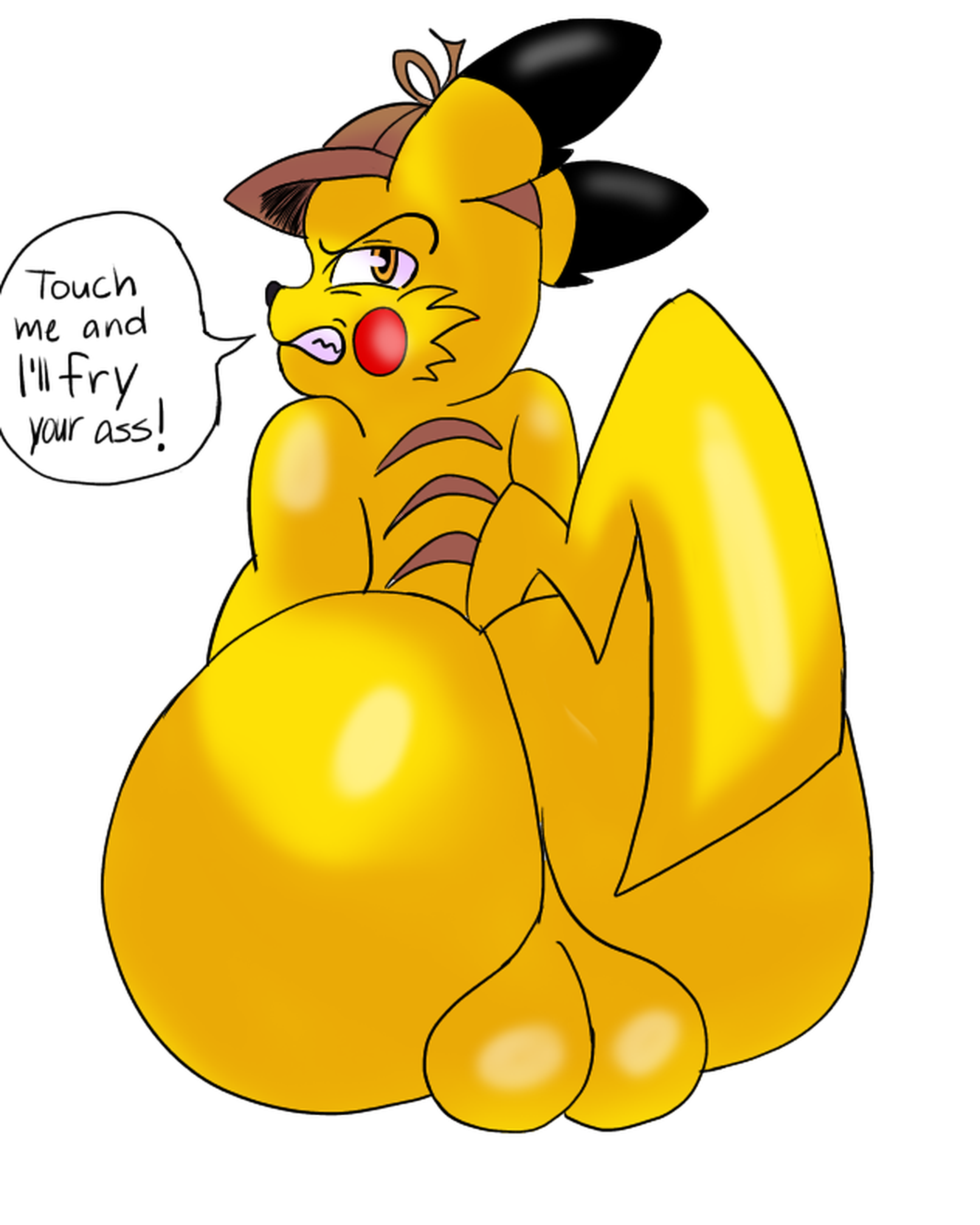 Detective Pikachu (Detective Pikachu (Series)) Rule 34 Image